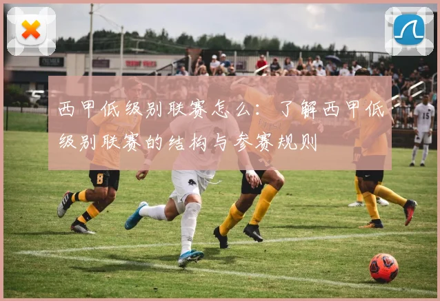 西甲低级别联赛怎么：了解西甲低级别联赛的结构与参赛规则